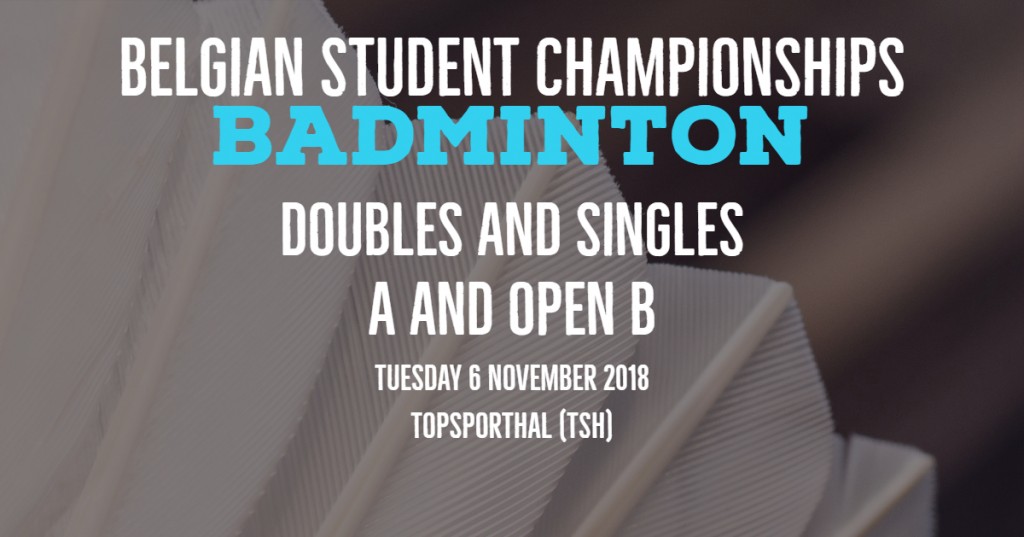 Belgisch Studentenkampioenschap Badminton