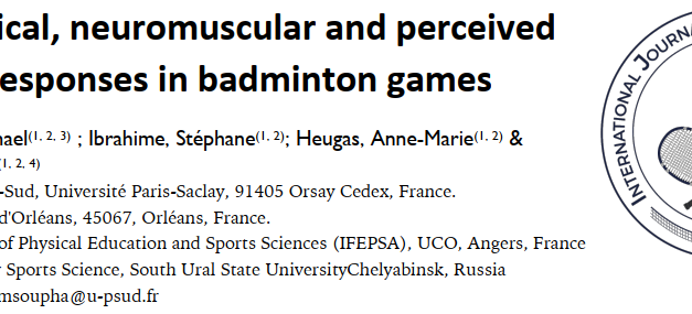 Badminton Science: fysiologische, neuromusculaire- en inspanningsresponsen bij badminton